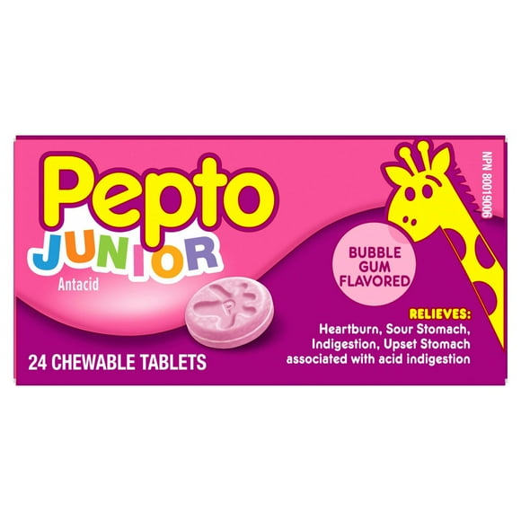 PEPTO CHILDRENS CW 400MG 24 BGM