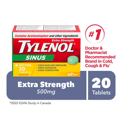 TYLENOL SIN SVR TB 50X2 CPLT