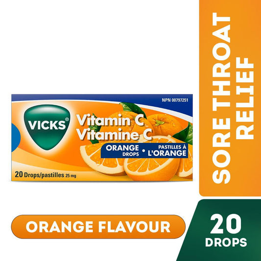 VITADROPS VITAMIN C ORANGE GUMMY 60CT