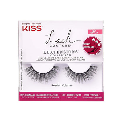 KISS Lash Couture LuXtensions Lashes - Volume Full Set, 4 count