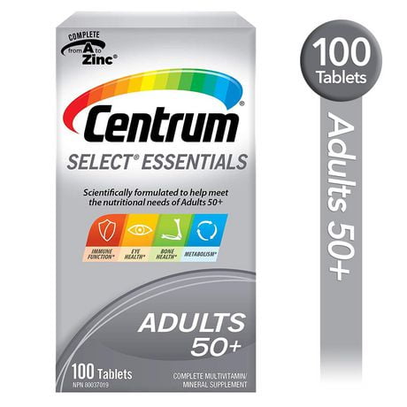 CENTRUM 50+ CHEWABLE 60CT
