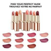 L'ORÉAL PARIS Colour Riche Les Nus Intense Lipstick, Intensely Pigmented, 178 Nu Excessif, 0.13 oz.