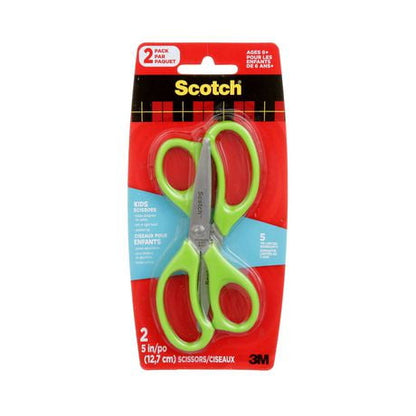 3M Scotch Kids Pointed Tip Scissors with Soft Touch, 5 Inches