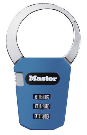 Master Lock 1548DCM Set Your Own Combination Backpack Lock; Assorted Colors