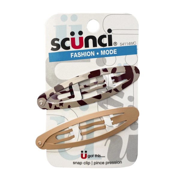SCUNCI RPET PENCIL CS LEOPARD