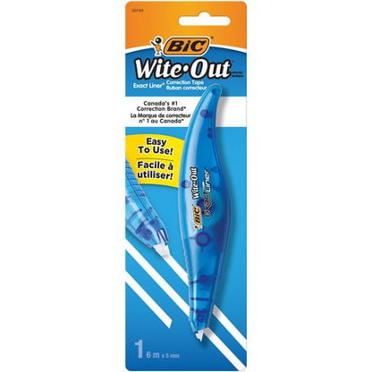BiC Wite-Out Exact Liner Correction Tape Pen