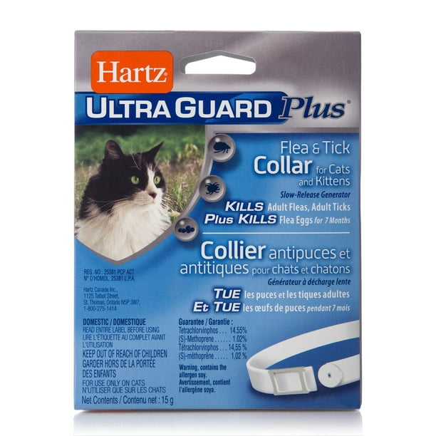 Hartz UltraGuard Plus Flea & Tick Collar for Cats and Kittens