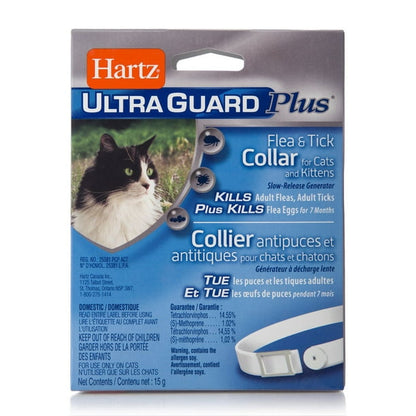 Hartz UltraGuard Plus Flea & Tick Collar for Cats and Kittens