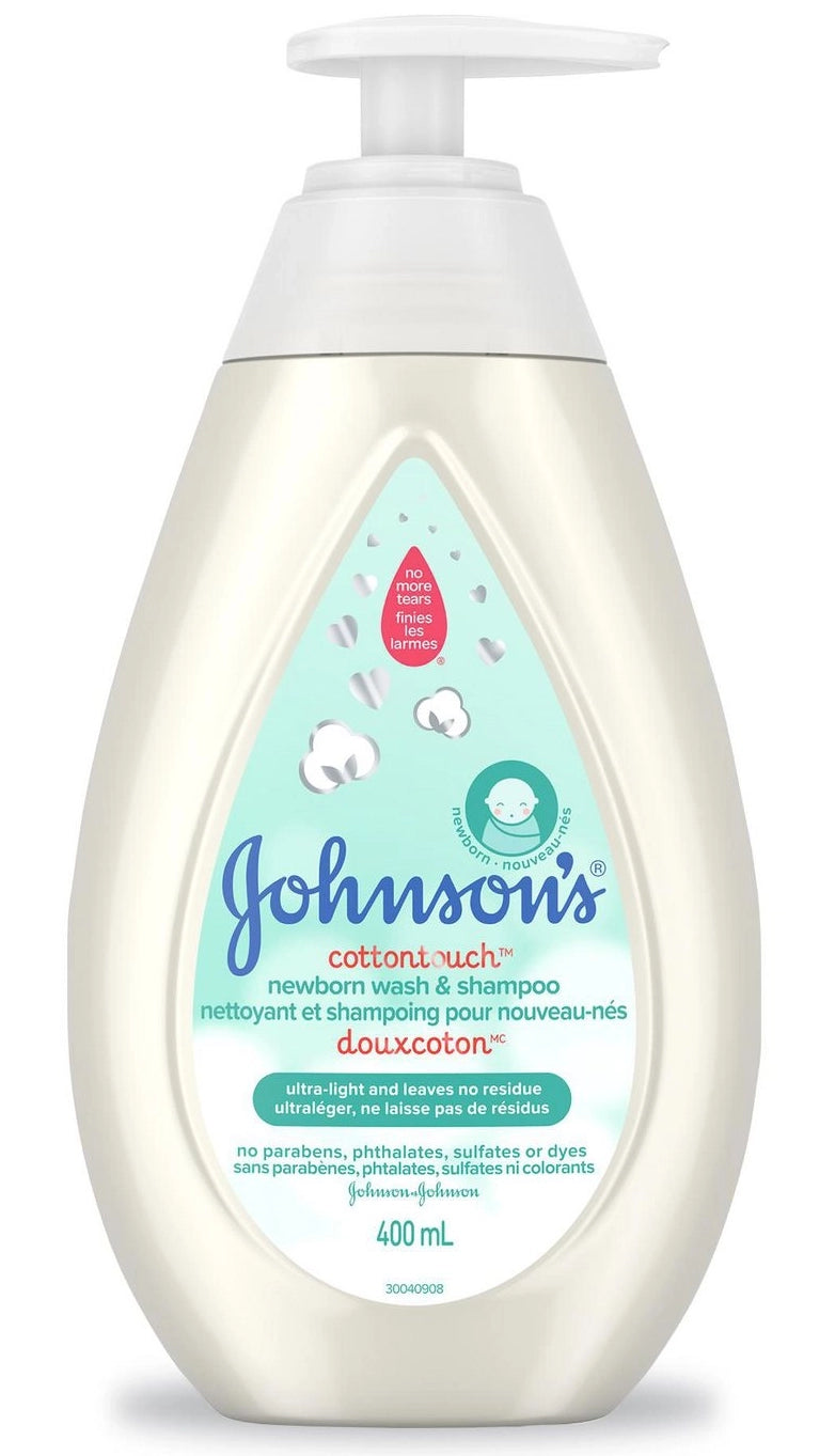 Johnsons Baby Cotton Touch Wash & Shampoo 13.6oz