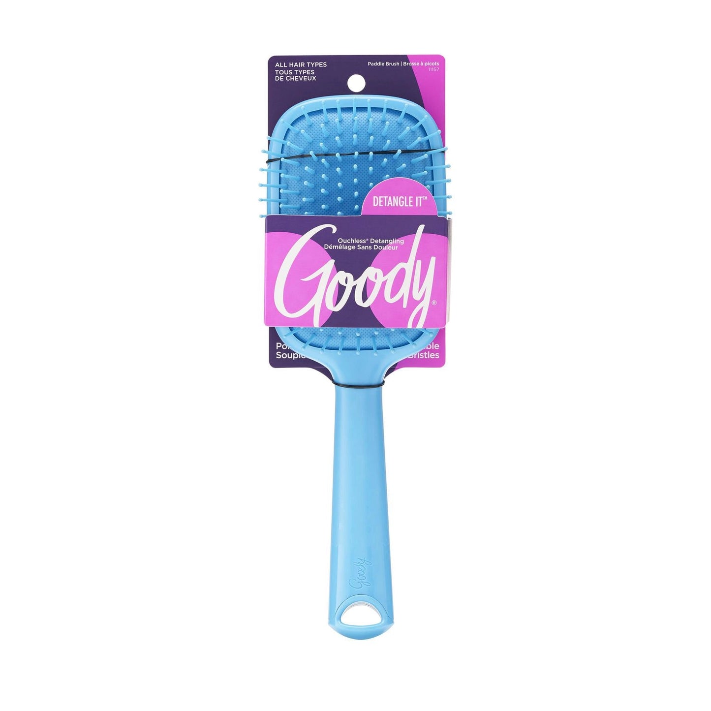 Goody Bright Boost Paddle Cushion Brush, 1 CT