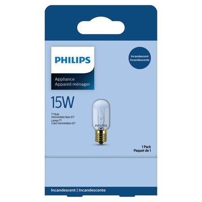 GE 15W Appliance T7 Intermediate Base Light Bulb