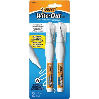 BiC Wite-Out Shake 'N Squeeze Correction Pen