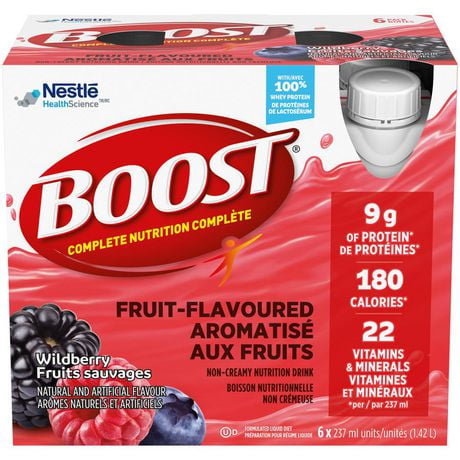 BOOST GLUC CTL LQ 6X237ML VAN