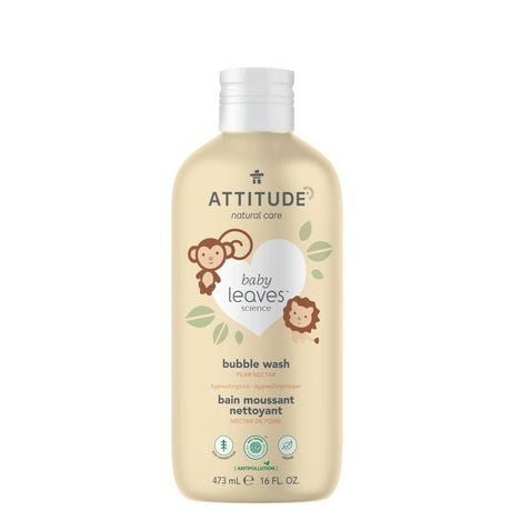 ATTITUDE BABY BUBBLE WASH,NIGHT