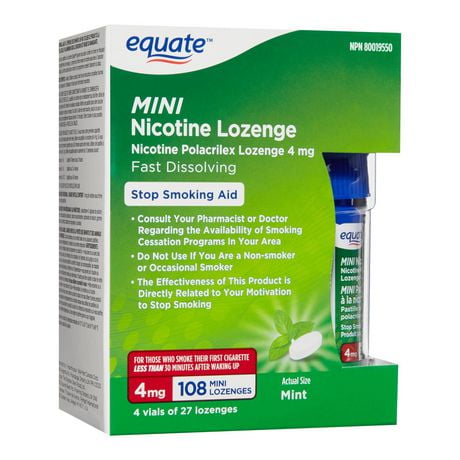 NICOTINE MINI 4 MG LOZ 72 (3X24)