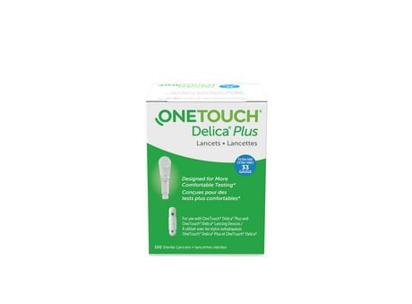 ONETOUCH DELICA PLUS LANCET 30G 100CT