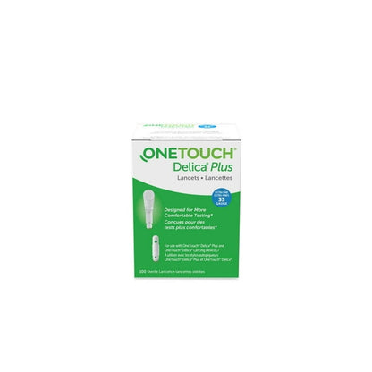 ONETOUCH DELICA PLUS LANCET 33G 100CT