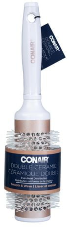 CONAIR Double Ceramic Thermal Round Hairbrush