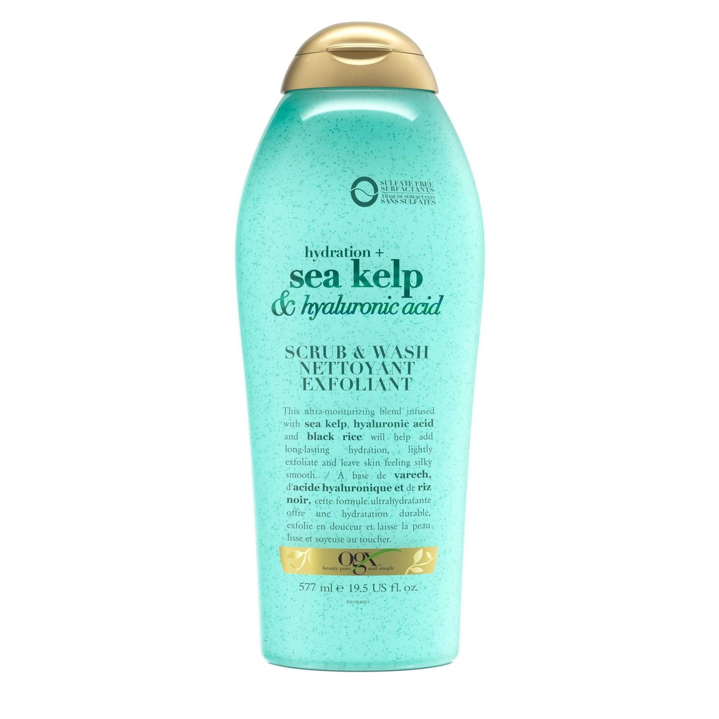 Ogx Body Scrub & Wash Sea Kelp 19.5oz