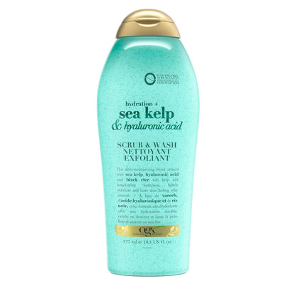 Ogx Body Scrub & Wash Sea Kelp 19.5oz