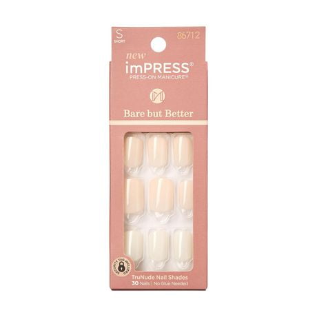 KISS Bare but Better Premium Fake Nails - So Natural