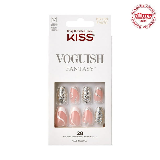 KISS Voguish Fantasy Press On Nails - Disco Ball
