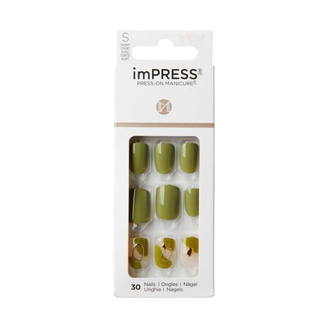 KISS imPRESS Press-On Manicure Fake Nails - Snooze