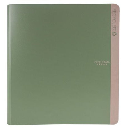Five Star 1" D-Ring Binder - Recycled, Assorted