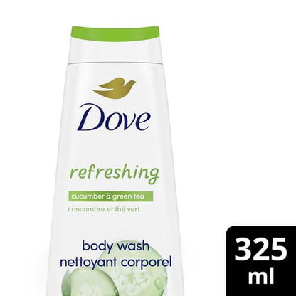 DOVE REFRESHING CUCUMBER&GR TEA WSH 20OZ