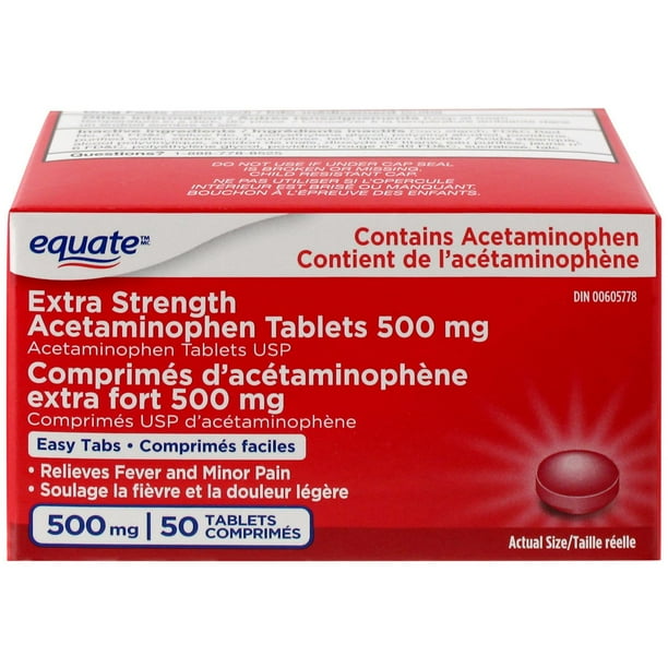 ACETAMINOPHEN 325MG TABS 50 CT