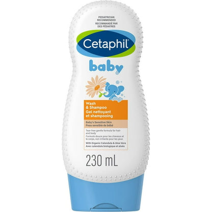 CETAPHIL BABY WASH & SHAMPOO 7.8OZ