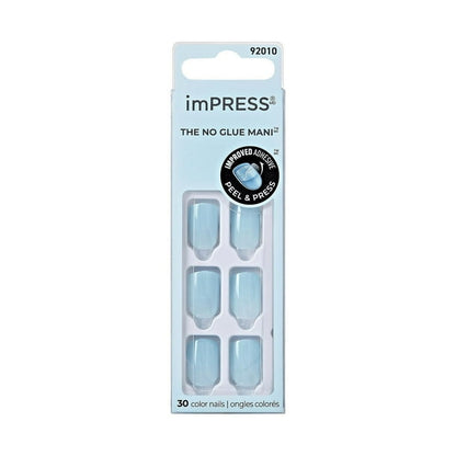 KISS imPRESS Color Press-On Fake Nails - Champagne Pink