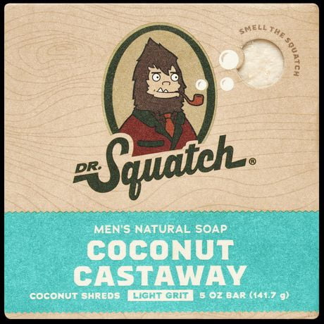 DR. SQUATCH COND,COCONUT CASTAWAY