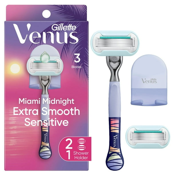 GILLETTE VENUS W/ 2 BLADE METAL RAZR 1CT