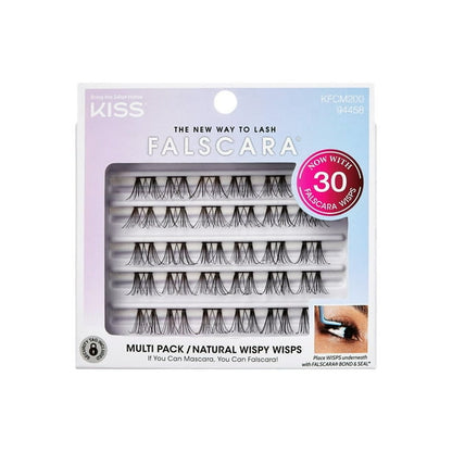 KISS Falscara Multipack - Classic Natural, 50 wisps
