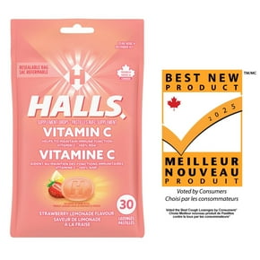 HALLS C/DR LZ 7.5MG 30 H/LMN