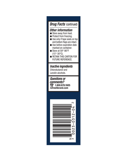 REFRESH LACRI-LUBE DRY EYE 3.5GM