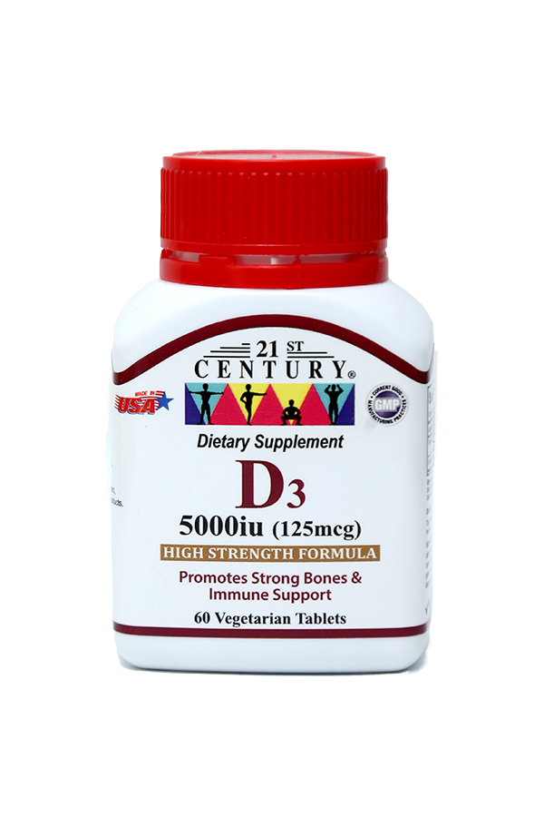 VIT D3 125MCG 5000IU TAB 110CT 21CENT