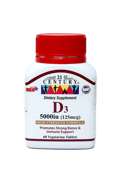 VIT D3 125MCG 5000IU TAB 110CT 21CENT