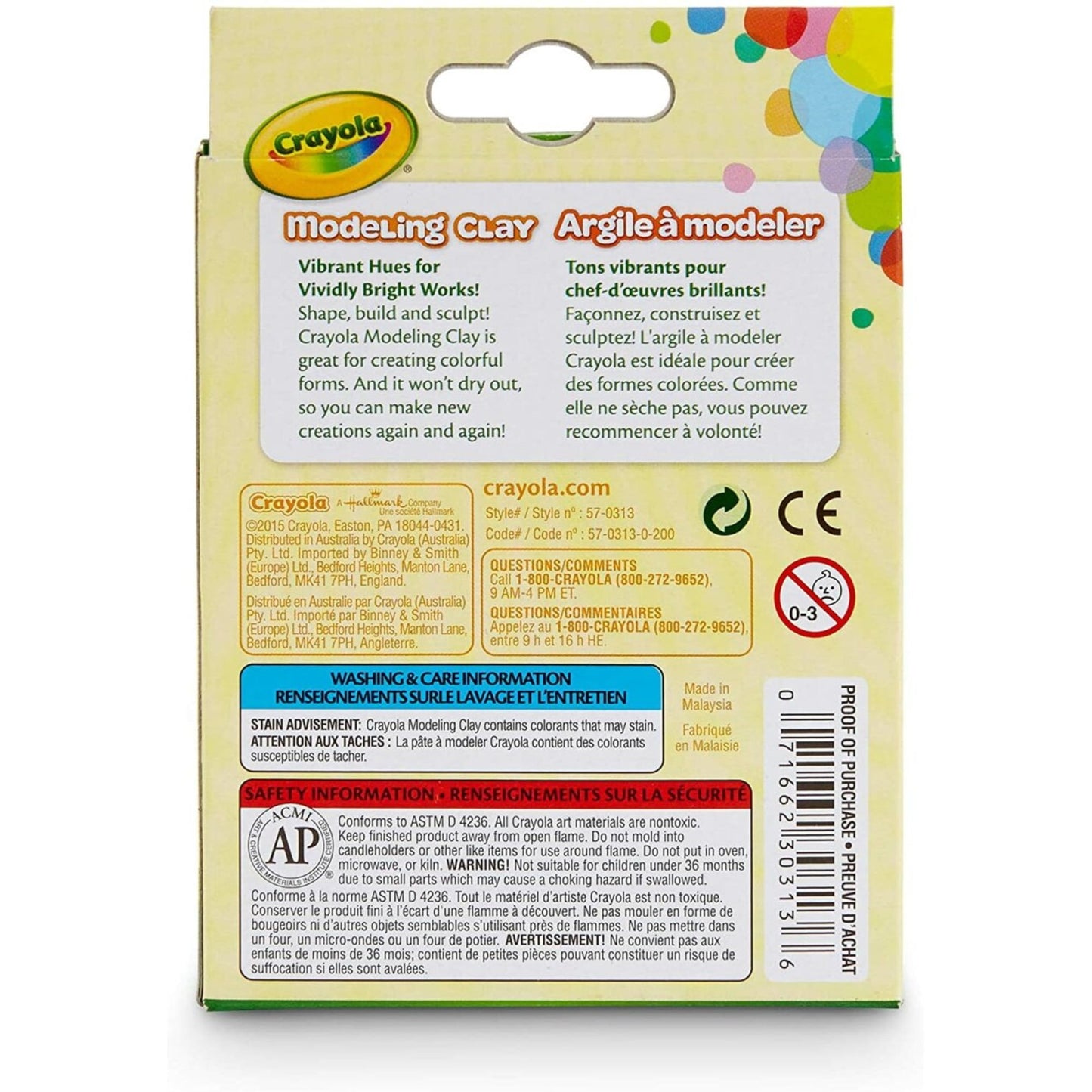 Crayola Modeling Clay, 4 count