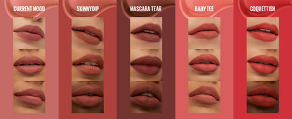 MAYBELLINE New York Super Stay Teddy Tint Liquid Lip Tint, Current Mood, 0.17 oz