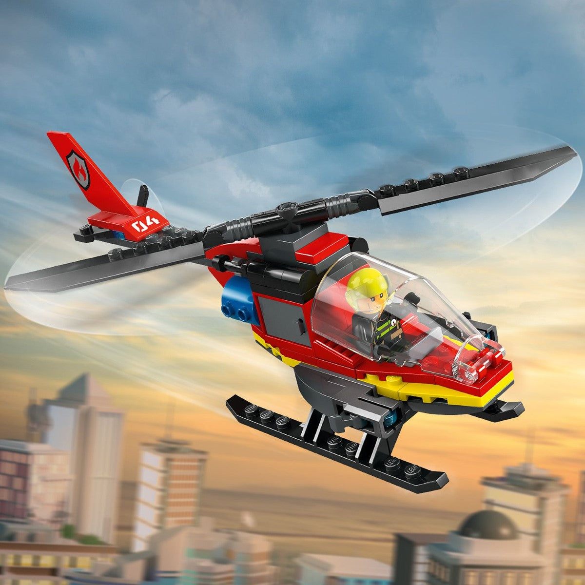 LEGO FIRE RESCUE HELICOPTER DSHP