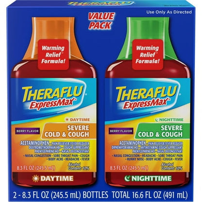 THERAFLU SEVERE COLD NIGHT BRY LIQ 8.3OZ