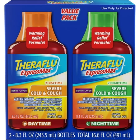 THERAFLU SEVERE COLD NIGHT BRY LIQ 8.3OZ