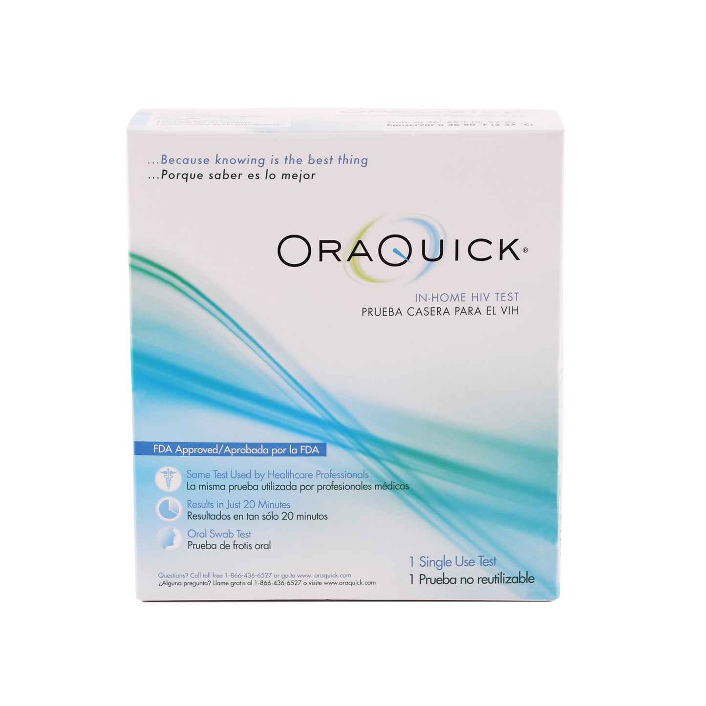 ORAQUICK HIV HOME TEST KIT