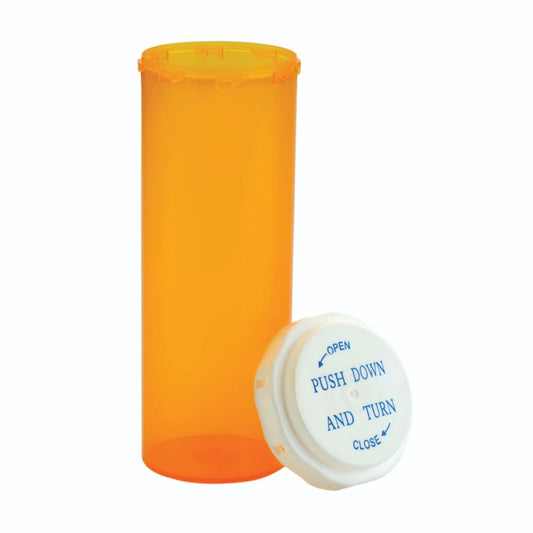COLORSAFE RC VIALS - AMBER 60 DRAM W/CAP