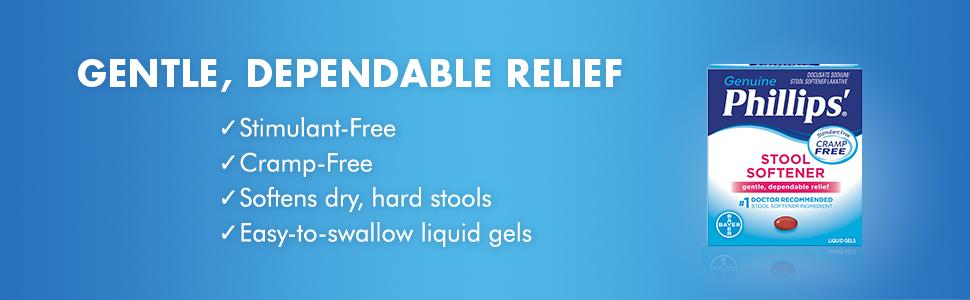 PHILLIPS STOOL SOFTENER LIQUID GEL 30CT