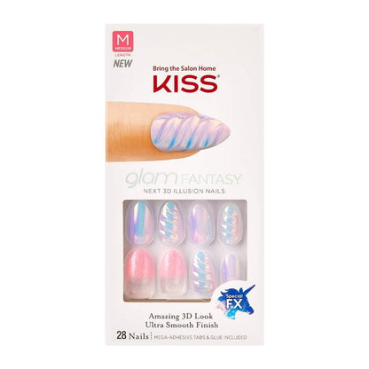 KISS Glam Premium Faux Nails - Celestique