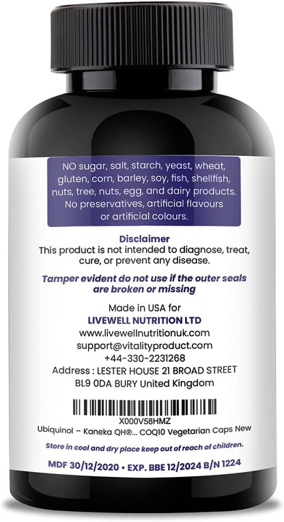 UBIQUINOL 100MG,KANEKA QH