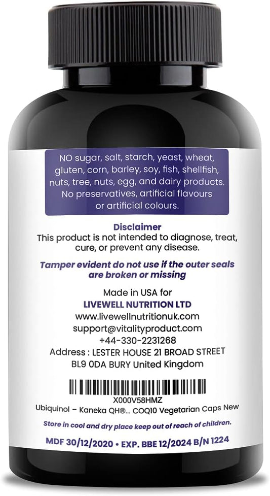 UBIQUINOL 100MG,KANEKA QH